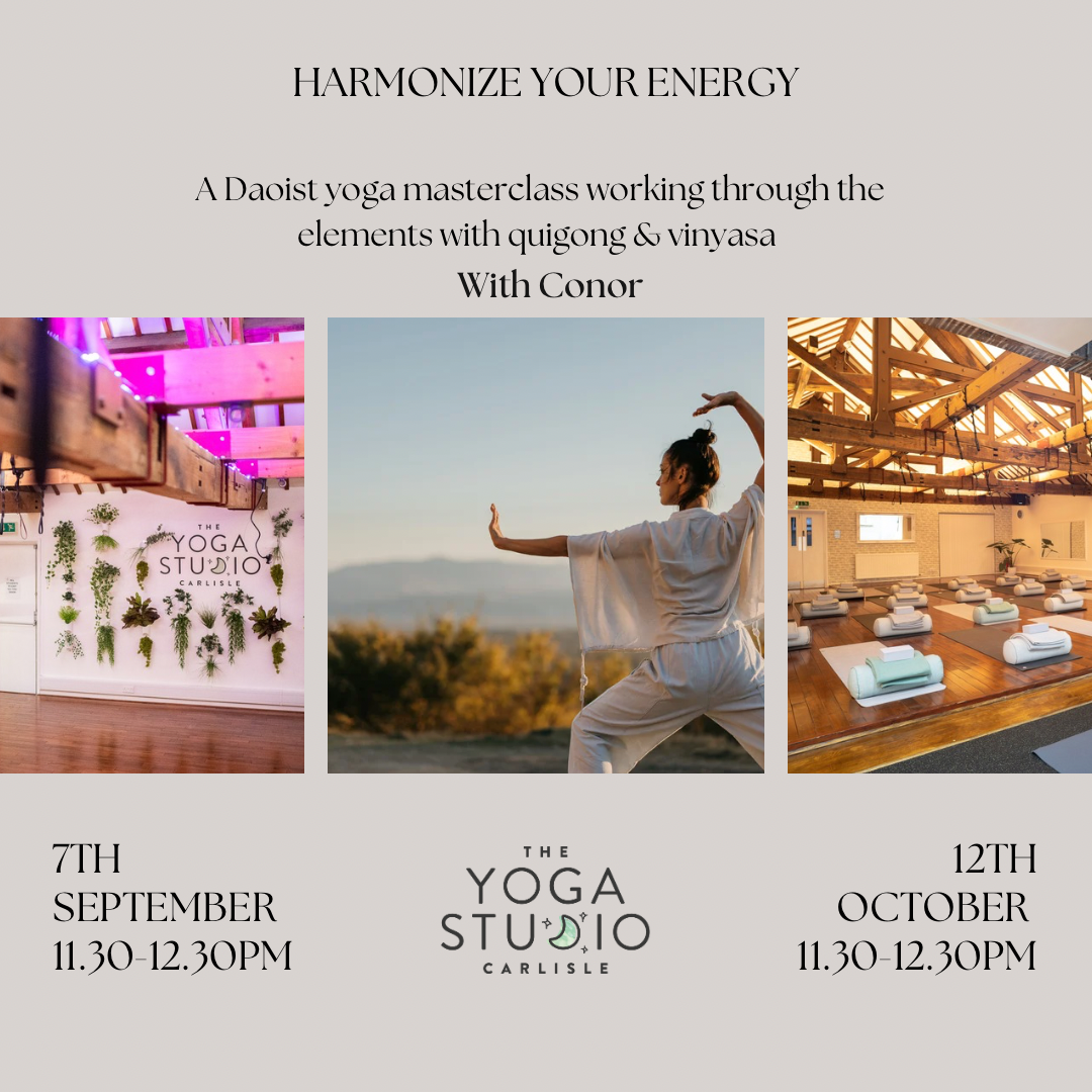 Harmonize Your Energy: A Five-Season Daoist Flow Masterclass – Interweaving Qigong & Vinyasa Flow Through the Elements