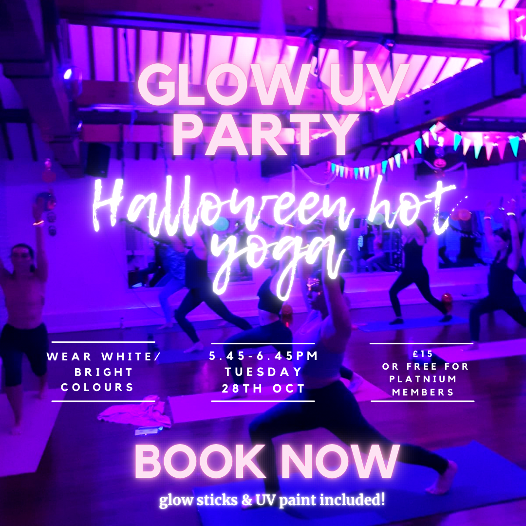 UV Party- Halloween Hot Yoga